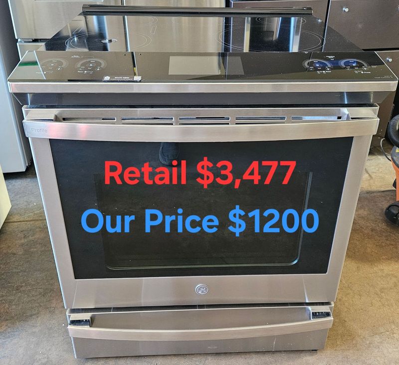 NEW! 30in GE Electric Range Stove Oven