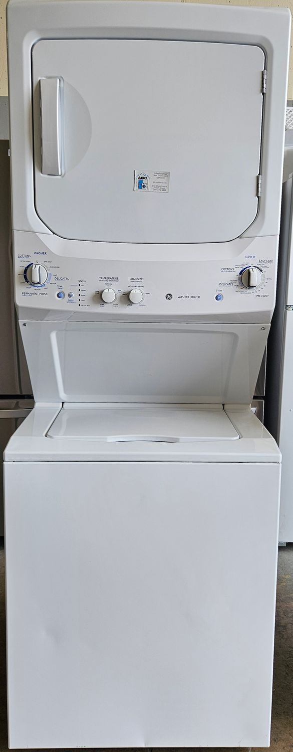 27&quot; GE Gas Stackable Washer Dryer Tower