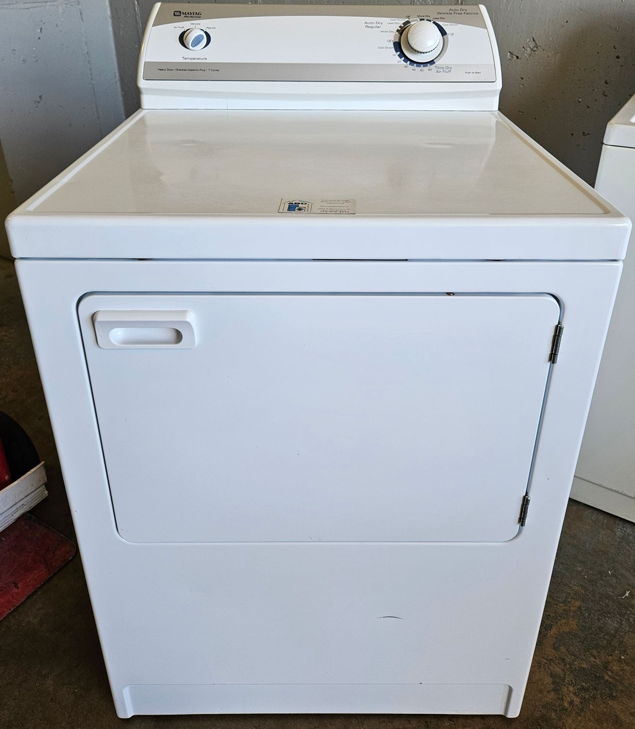 Maytag Performa Heavy Duty Large Capacity Electric Dryer