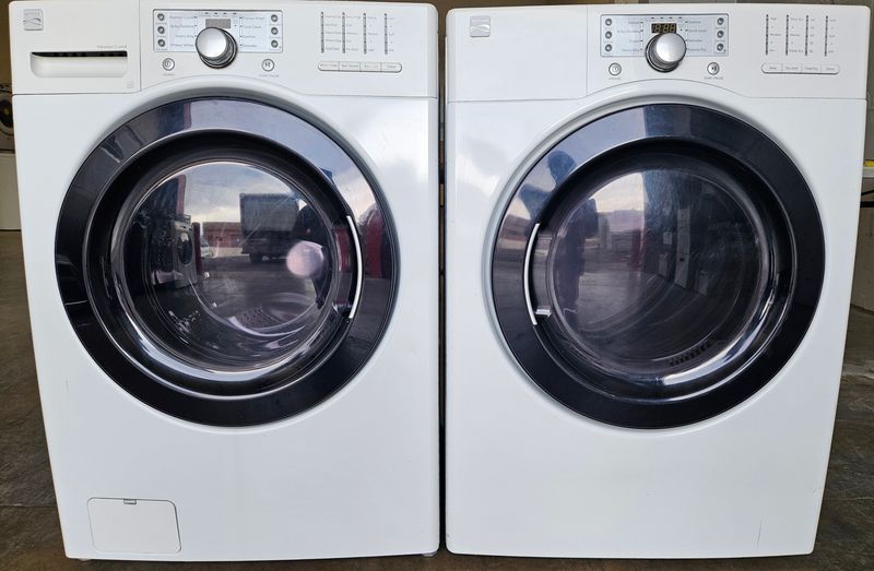 Kenmore Front Load Washer (4.0cu.ft.) &amp; Large Capacity Electric Dryer (7.3cu.ft.)