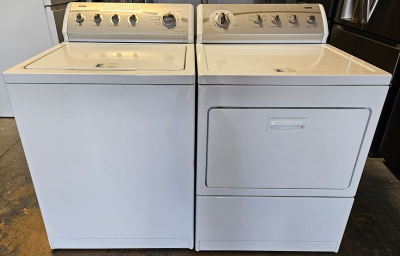 Kenmore Top Load Washer (3.5cu.ft.) &amp; Heavy Duty Large Capacity Electric Dryer (7.0cu.ft.)