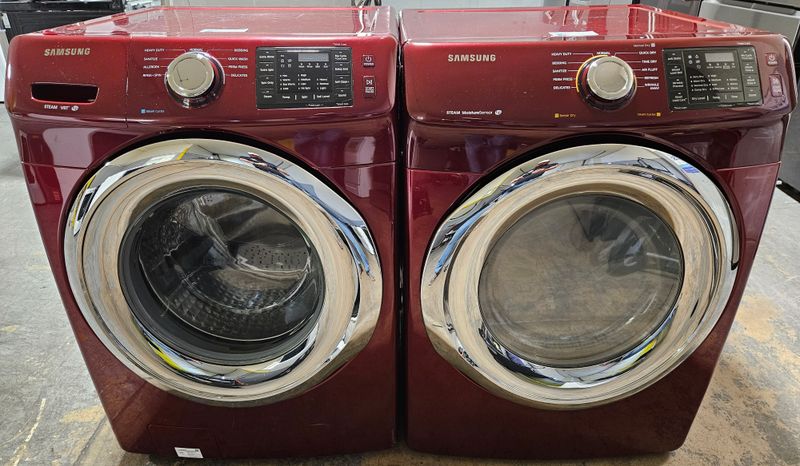 Samsung Front Load Washer (4.2cu.ft.) &amp; Large Capacity Electric Dryer (7.5cu.ft.)