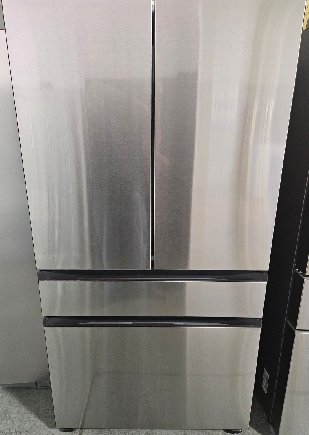 NEW! 29 cu.ft. Bespoke Samsung 4-Door French Door Fridge in Stainless Steel