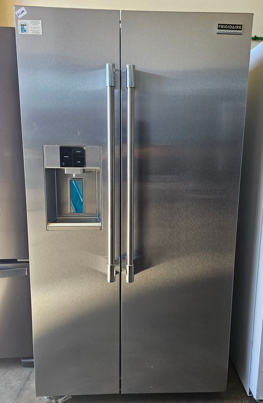 Frigidaire 22.3 Cu. Ft. Side by Side Counter Depth Refrigerator Stainless Steel