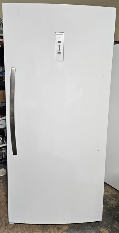 NEW! Frigidaire - 20.0 Cu. Ft Garage Ready Single-Door Upright Refrigerator- White