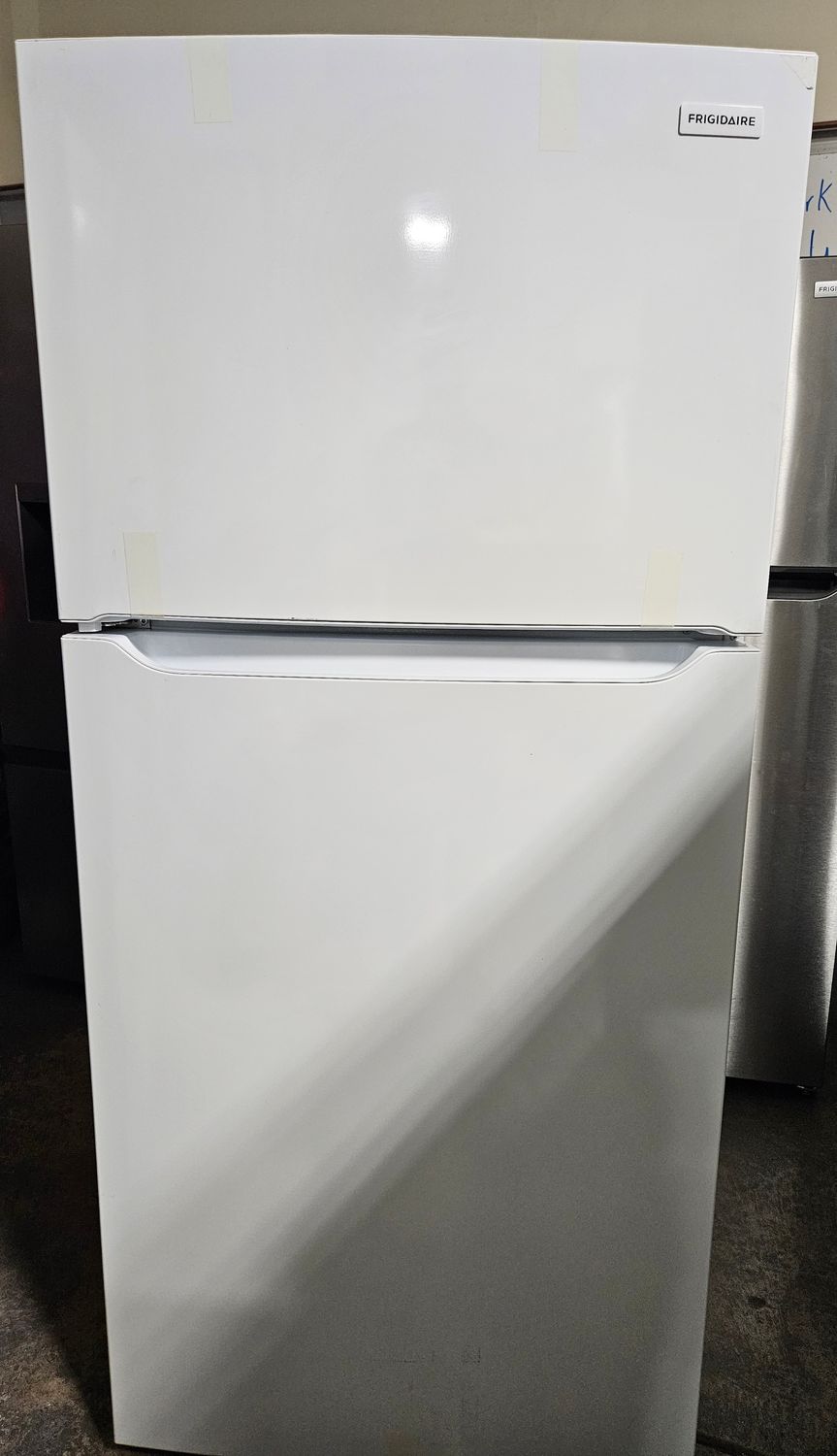 NEW! Frigidaire - 18.3 Cu. Ft. Garage Ready Top-Freezer Refrigerator - White