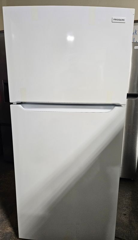 NEW! Frigidaire - 18.3 Cu. Ft. Garage Ready Top-Freezer Refrigerator - White