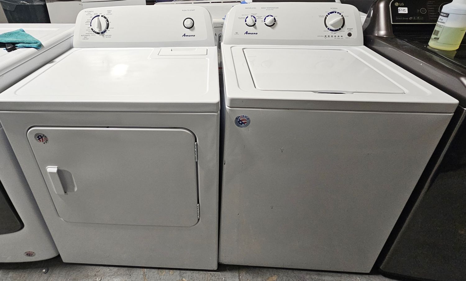 Amana Top Load Washer 3.5 cu.ft. &amp; Large Capacity Electric Dryer 6.5 cu.ft.