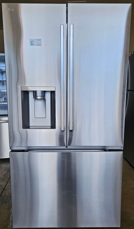 NEW! 23.7cu.ft. LG Counter Depth Stainless Steel French Door Refrigerator