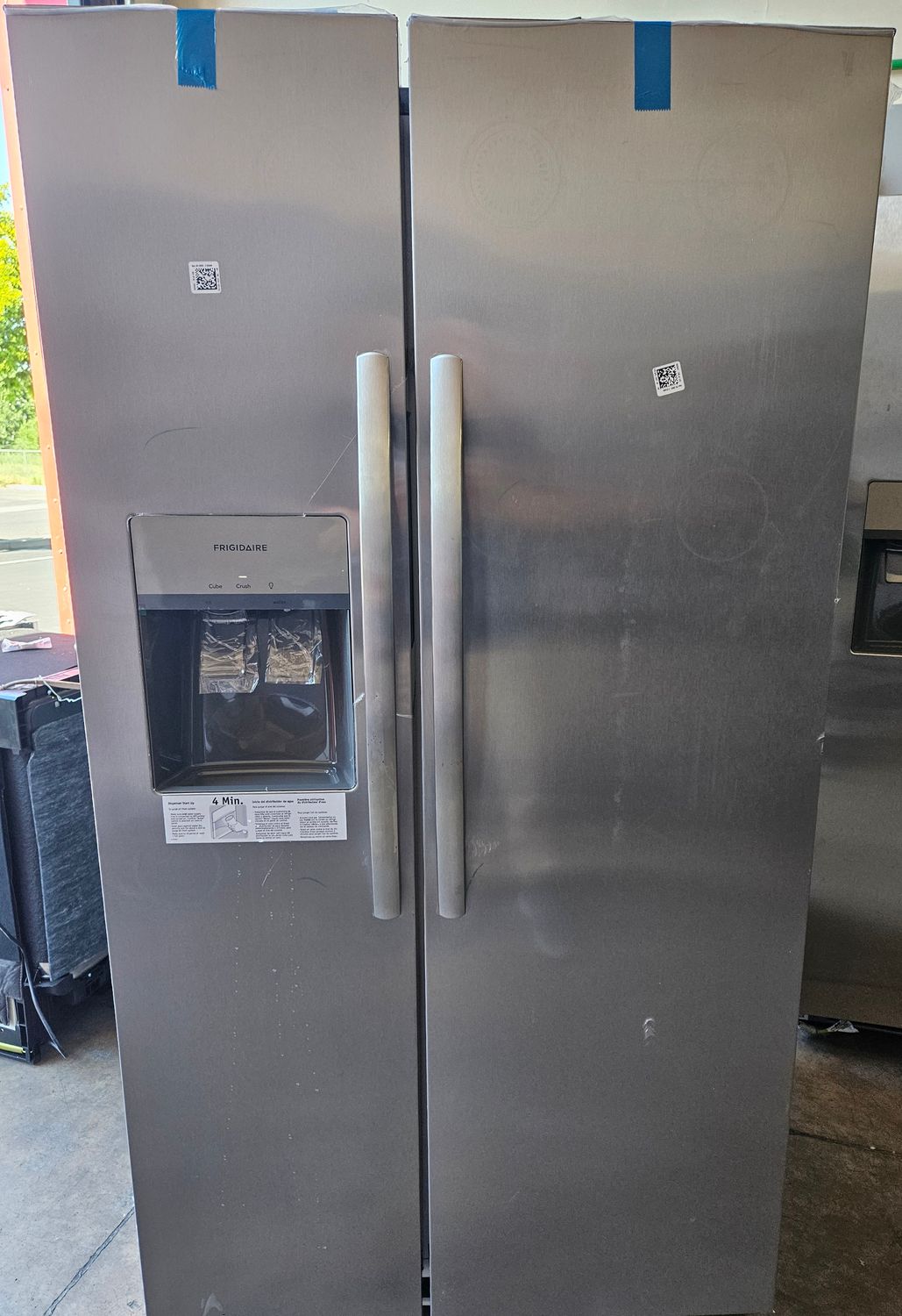 NEW! Frigidaire 36 in. 26 cu. ft. Standard Depth Side by Side Refrigerator