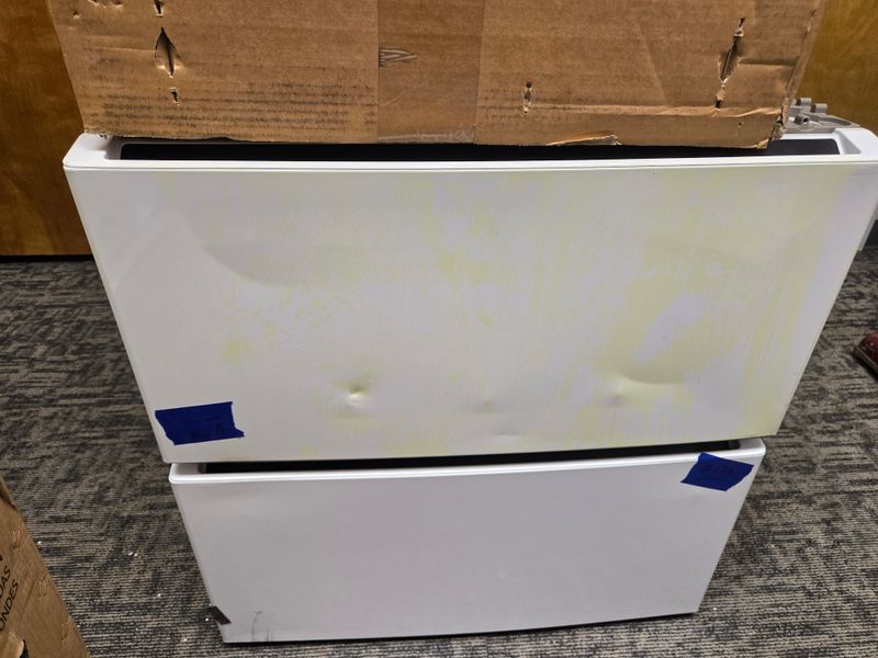 LG 27 in. Laundry Pedestal in White with Storage Drawer