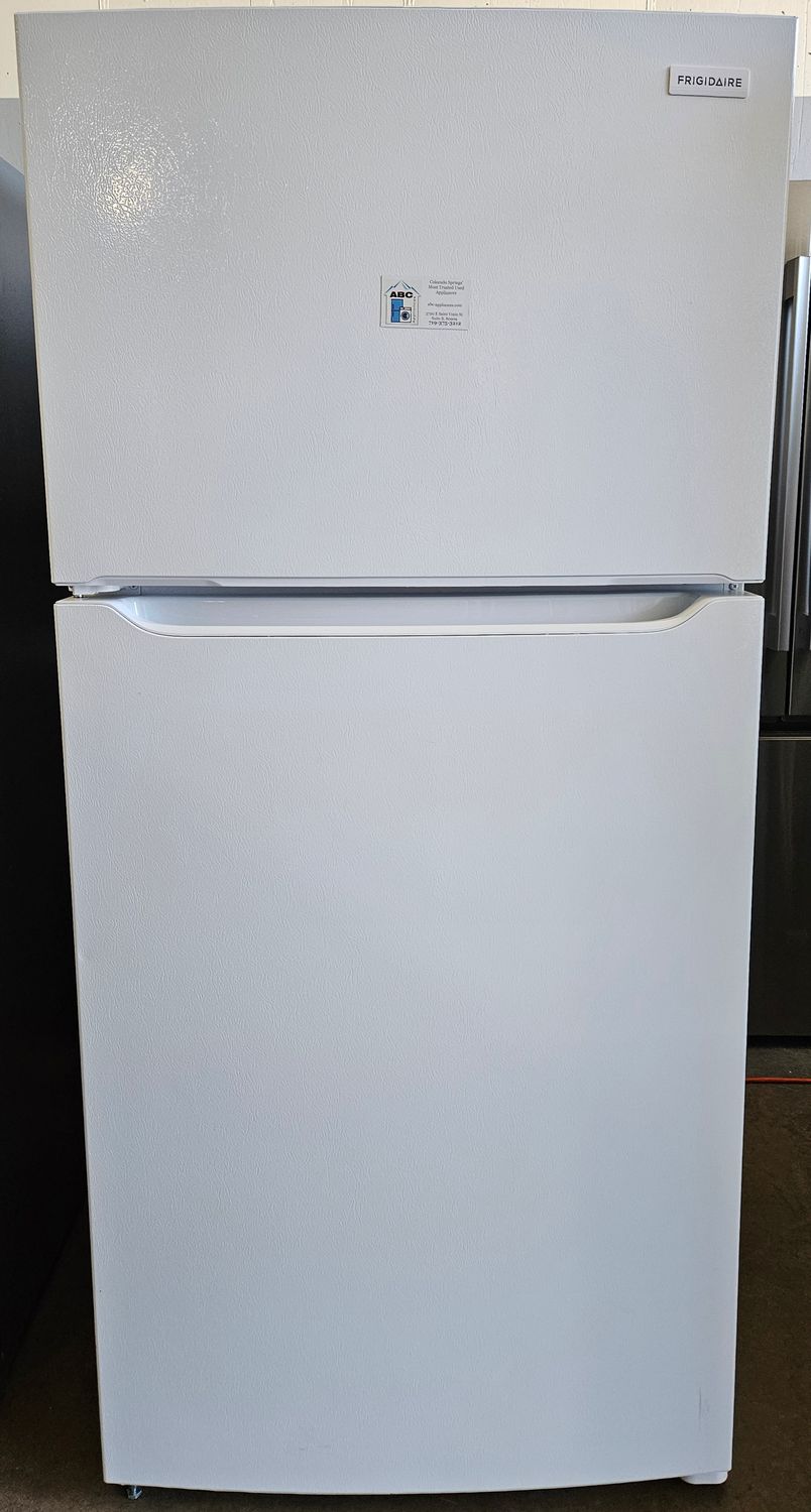 NEW! 18 cu.ft. Frigidaire Stainless Steel Top Freezer Refrigerator