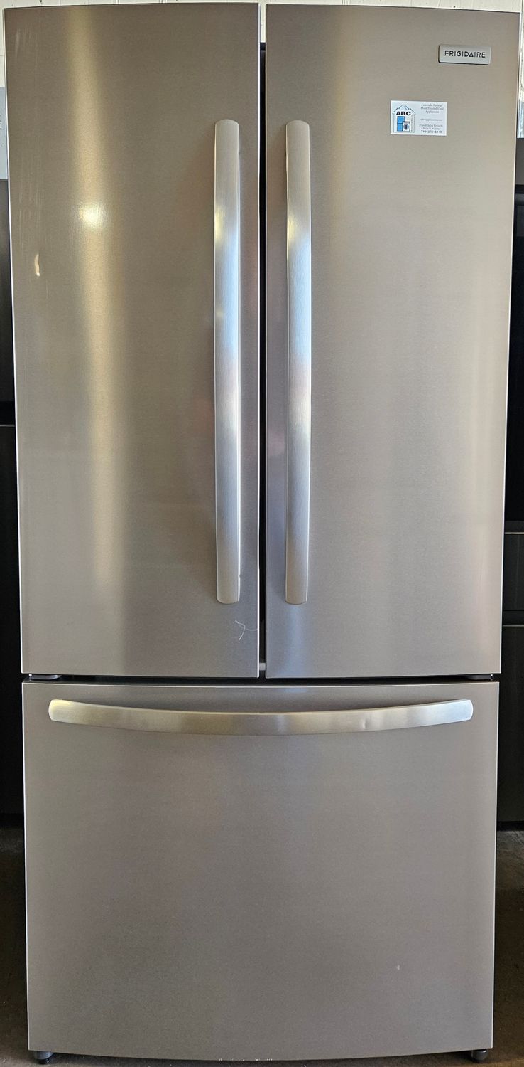 NEW! 18 cu.ft. Frigidaire Stainless Steel French Door Refrigerator