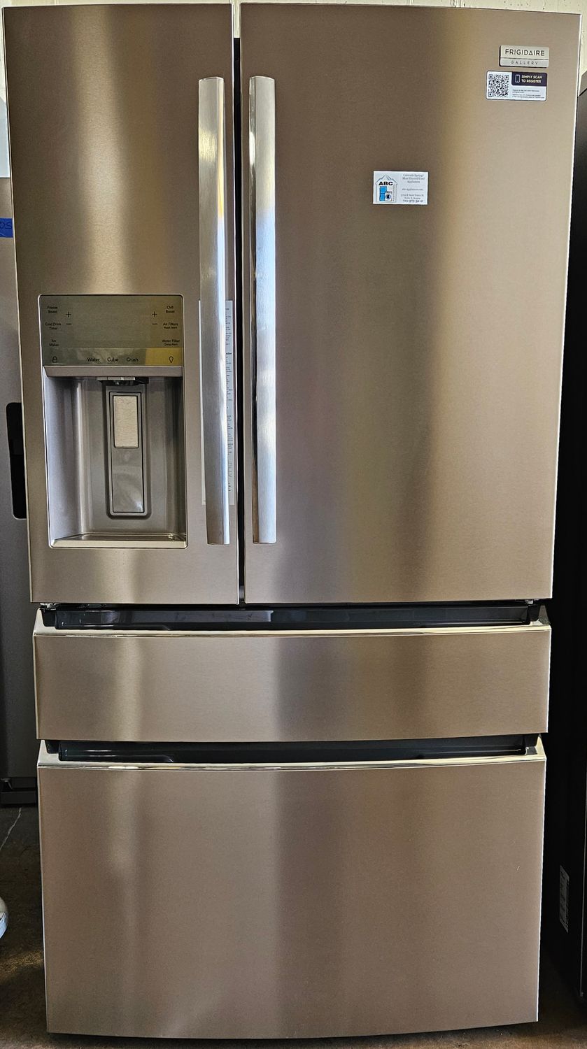 NEW! 22 cu.ft. Frigidaire Stainless Steel Counter-Depth French Door Refrigerator