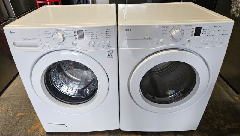 Used LG Front Load Washer (3.5cu.ft.) &amp; Large Capacity Electric Dryer (7.1cu.ft.)