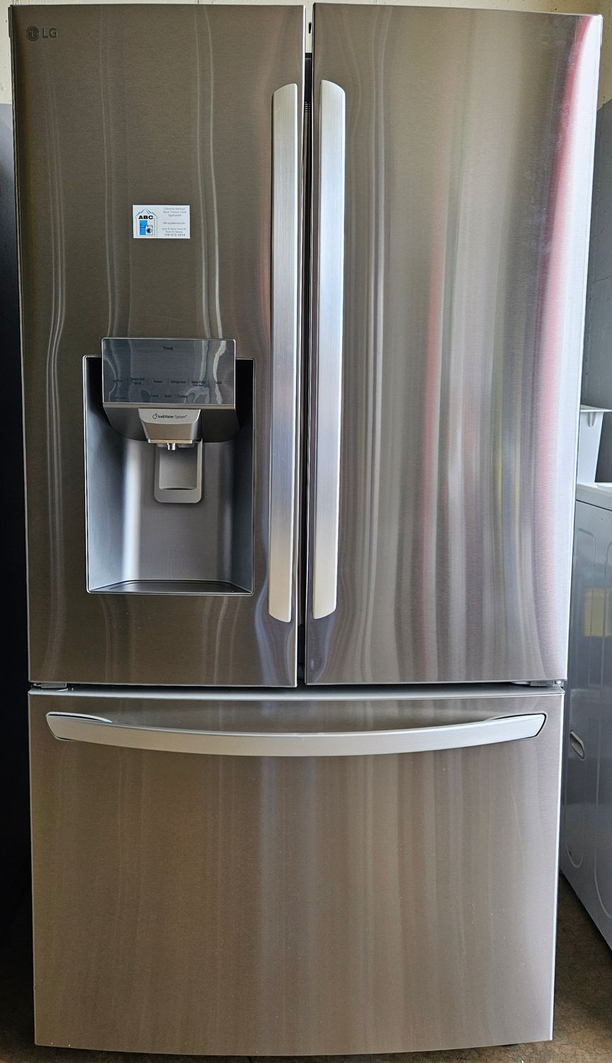 NEW! 28 cu.ft. LG Stainless Steel French Door Refrigerator