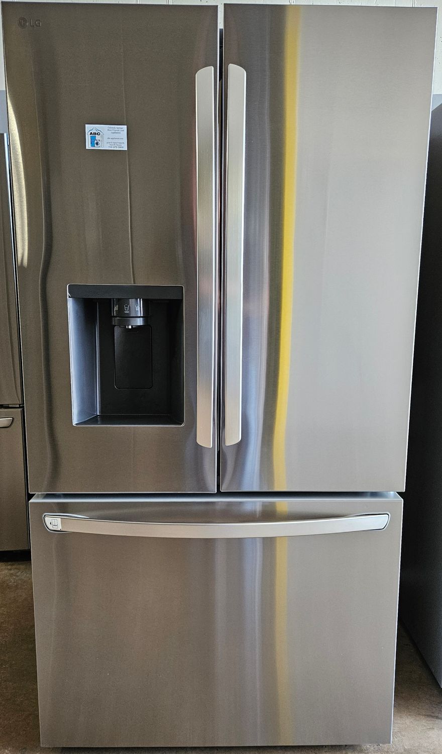 NEW! 26 cu.ft. LG Stainless Steel French Door Refrigerator