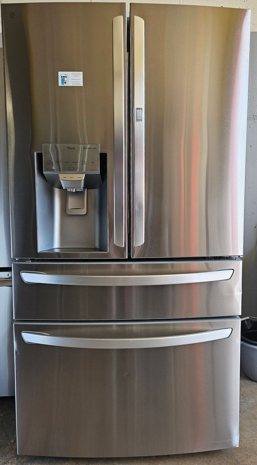 NEW! 23 cu.ft. LG 4-Door French Door Counter Depth Stainless Refrigerator