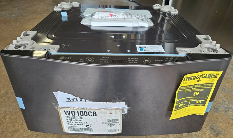 NEW! LG Top Load Pedestal Washer (1.0cu.ft.)