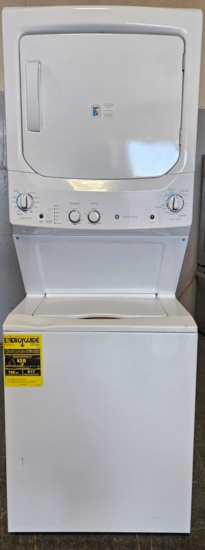 NEW! 27&quot; GE Stackable Electric All-in-One Laundry Center
