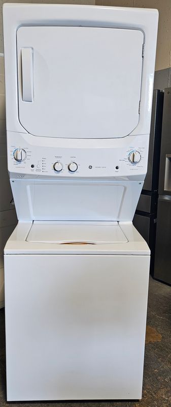 NEW! 27&quot; GE Stackable Electric All-in-One Laundry Center