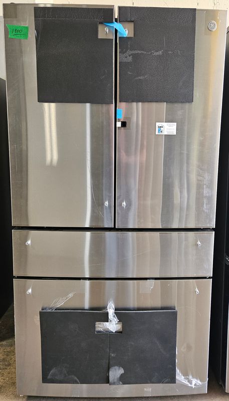 NEW! 23.3 cu.ft. GE Profile Stainless French-Door Counter-Depth Refrigerator
