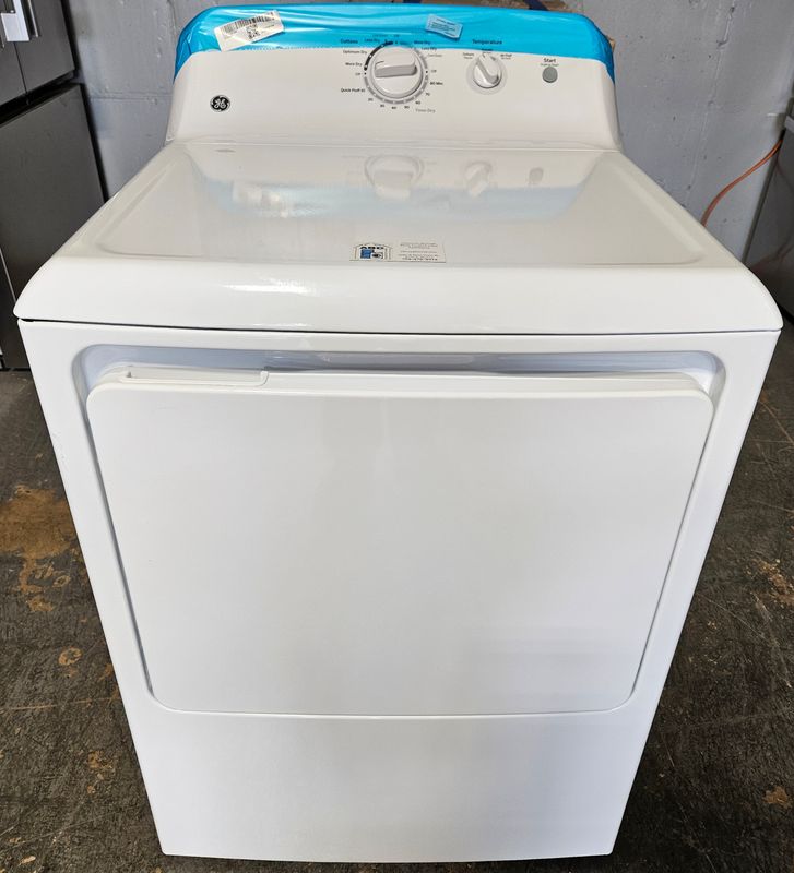NEW! GE Heavy Duty Large Capacity Electric Dryer (6.2cu.ft.)
