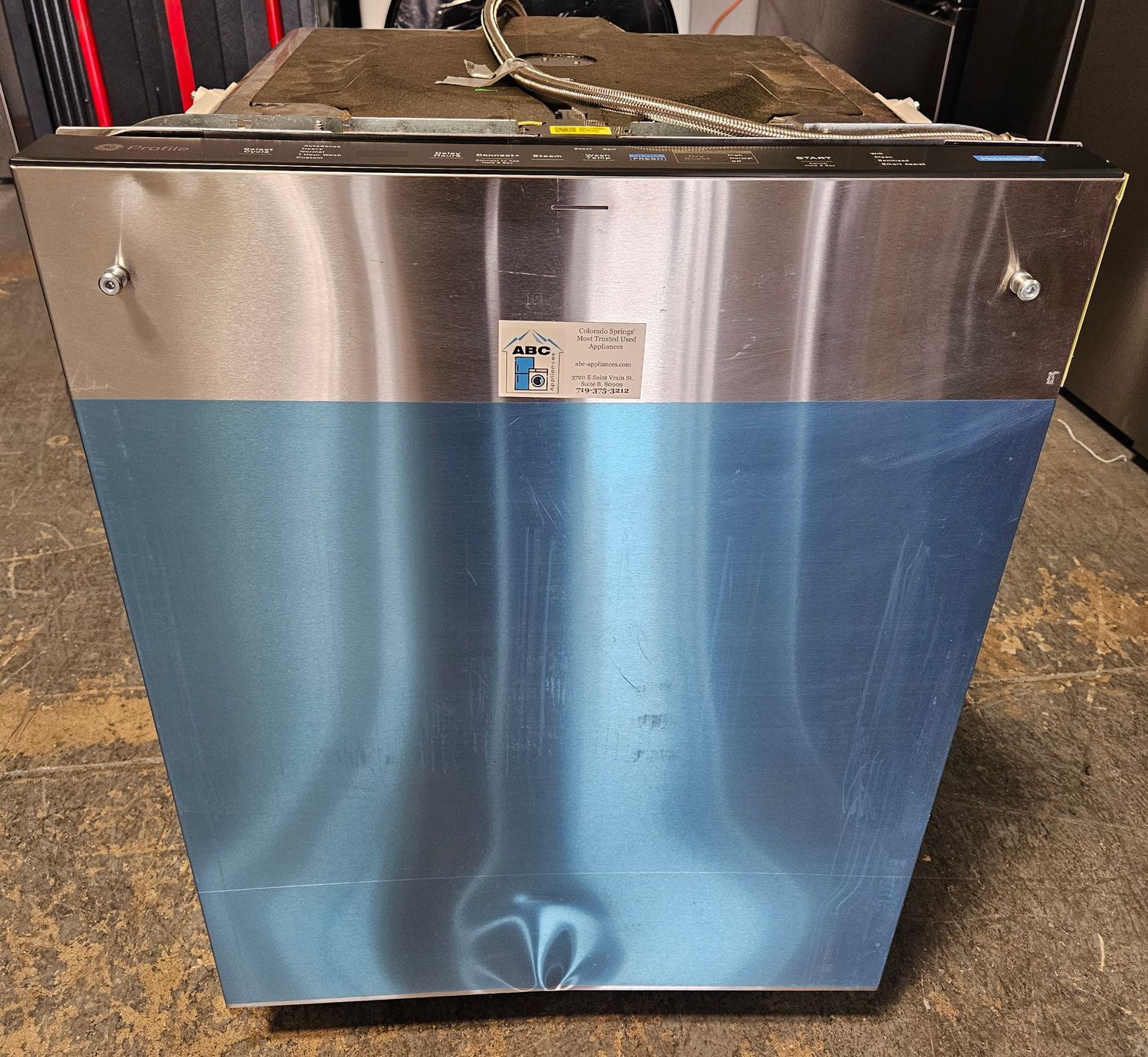NEW! GE Profile Stainless Steel Built-In Electric Dishwasher