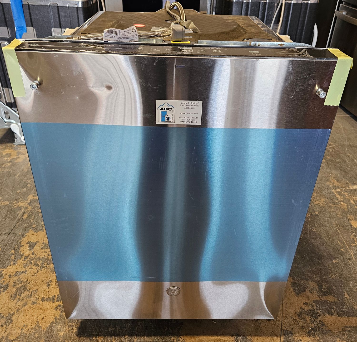 NEW! GE Stainless Steel Built-In Electric Dishwasher