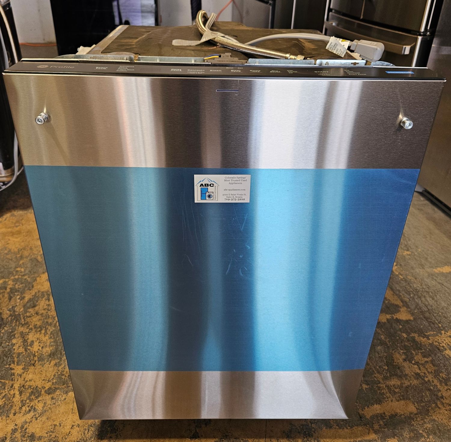 NEW! GE Profile Stainless Steel Built-In Electric Dishwasher