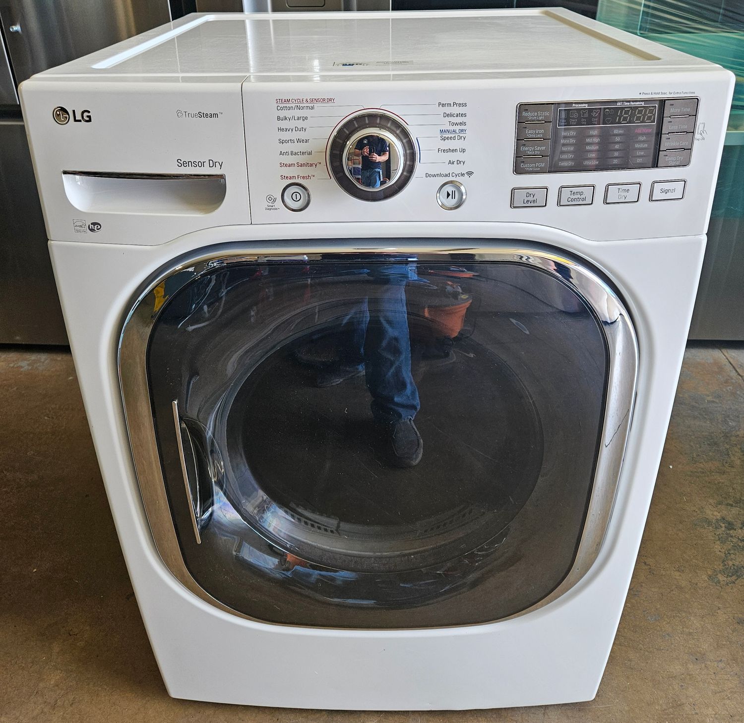 USED LG Heavy Duty Large Capacity Electric Dryer (7.4cu.ft.)
