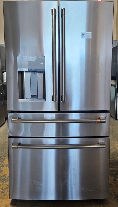 NEW! 22.3cu.ft. CAFÉ Counter-Depth 4-Door French Door Refrigerator in Stainless