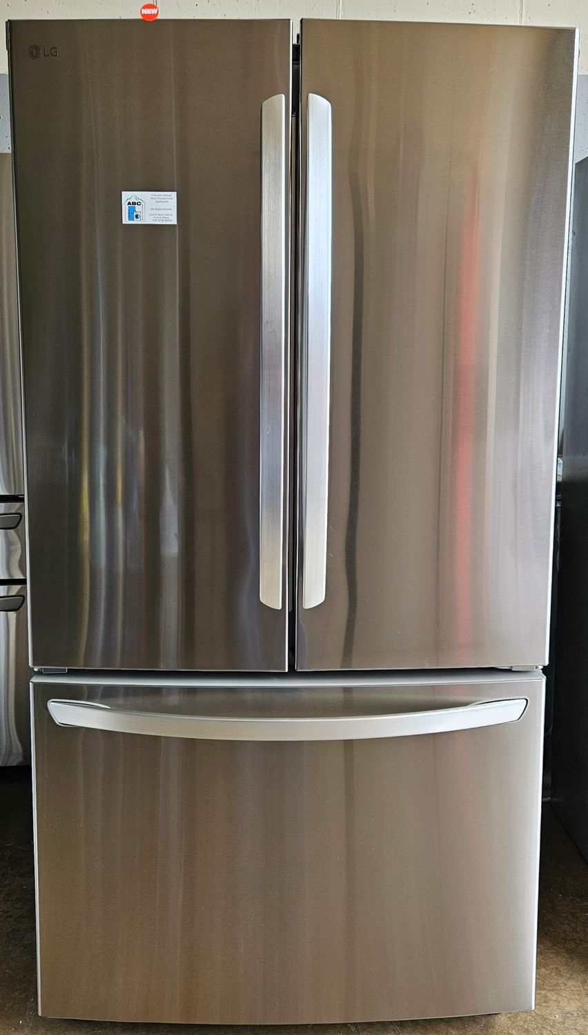 NEW! 29 cu.ft. LG French Door Stainless Steel Refrigerator