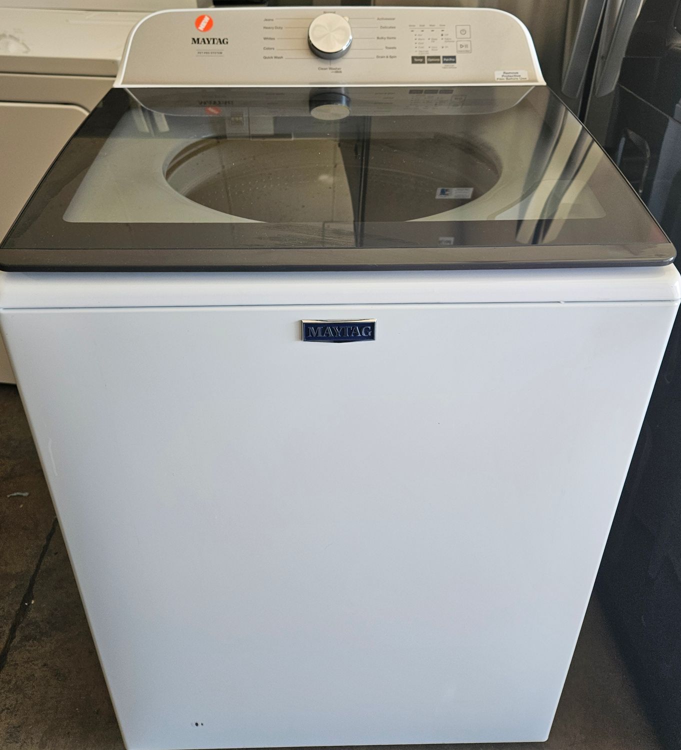 NEW! Maytag Deep Fill Pet Pro High Efficiency Agitator Large Top