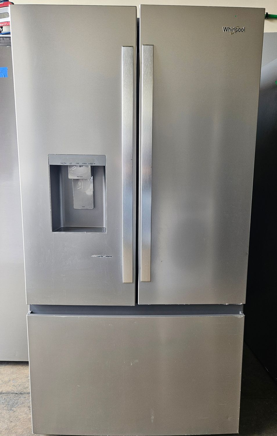 NEW! 30 cu.ft. Whirlpool  French Door Refrigerator-1 Year Warranty