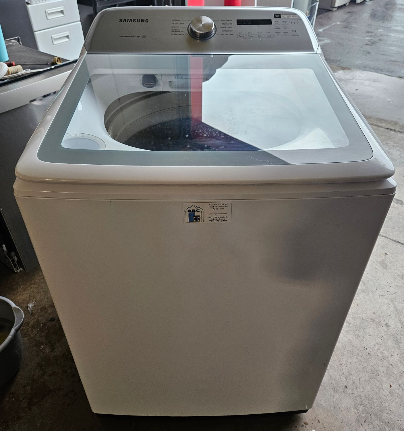 USED Samsung Top Load Washer (5.0cu.ft.)