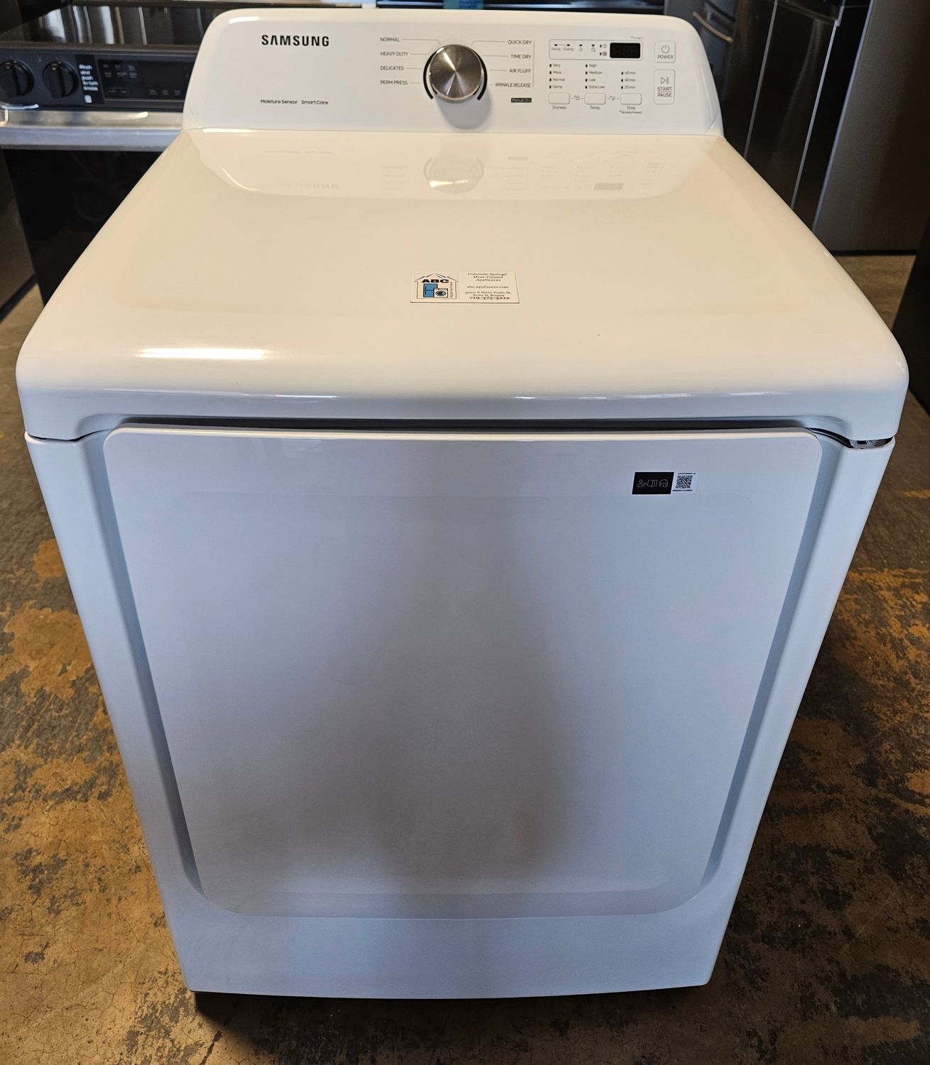 NEW! Samsung Heavy Duty Large Capacity Electric Dryer (7.2cu.ft.)