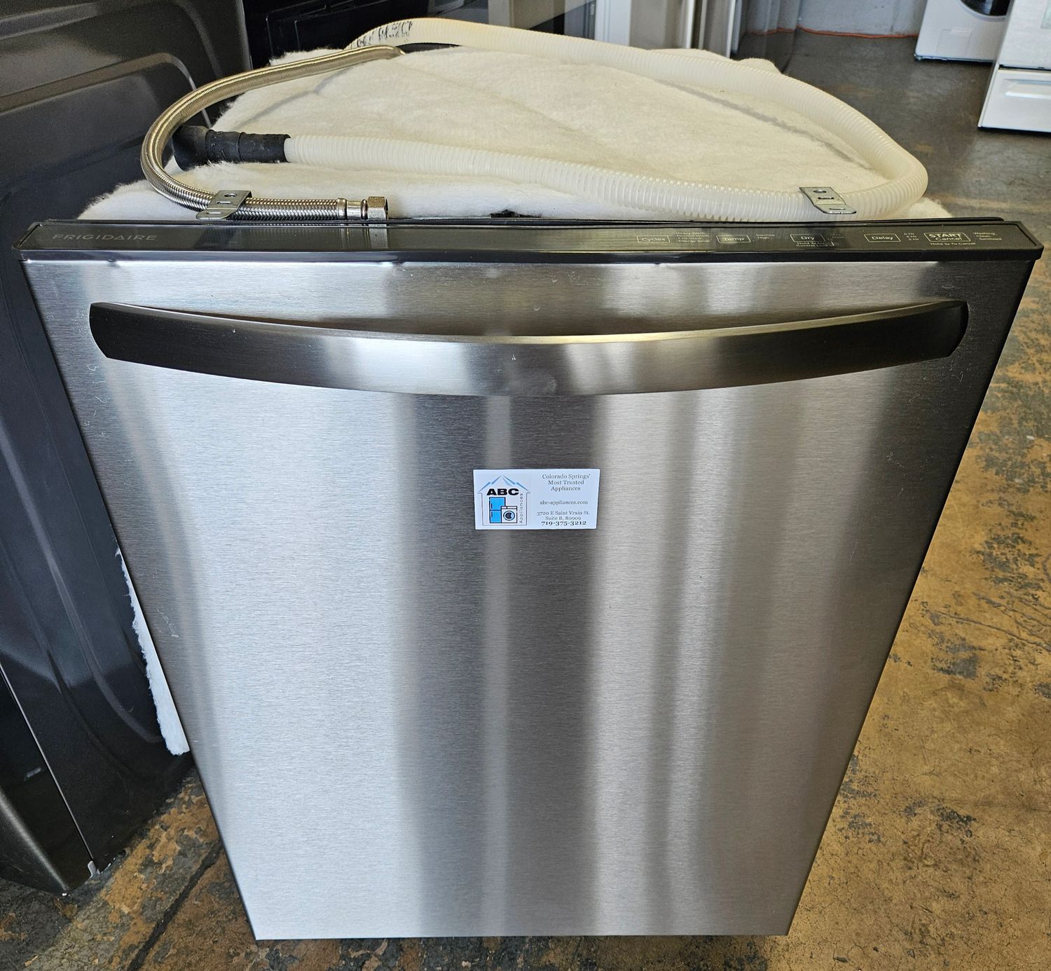 USED Frigidaire Stainless Steel Built-In Electric Dishwasher