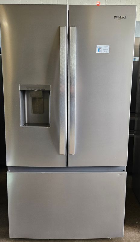 NEW! 30 cu.ft. Whirlpool French Door Refrigerator with In-Door Water and Ice Maker Mega size