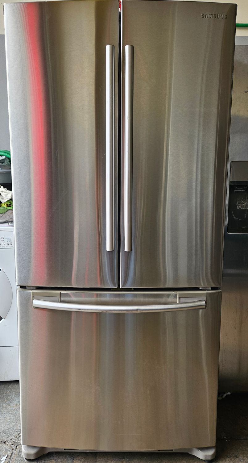 USED 17.8 cu.ft. Samsung Counter-Depth 3-Door French Door in Stainless Steel