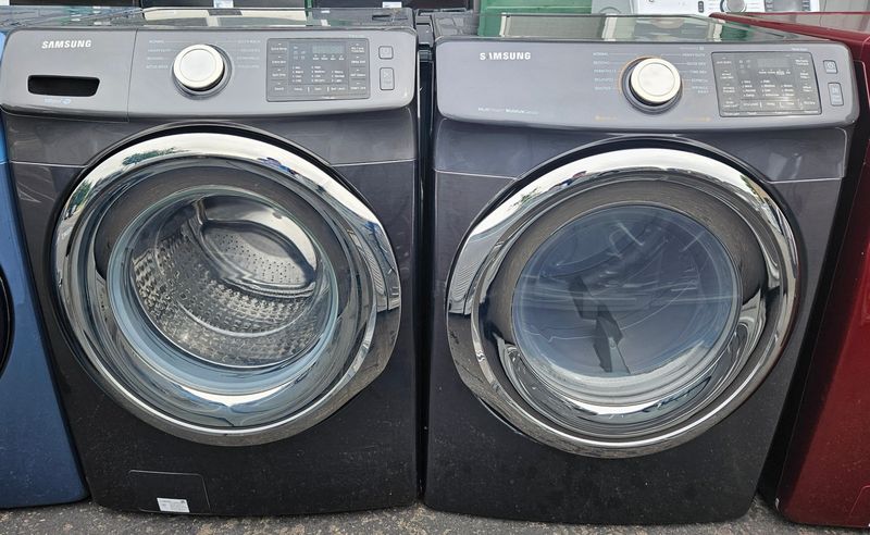 USED Sasmung Front Load Washer 4.5cu.ft. &amp; Large Capacity Electric Dryer 7 cu.ft.