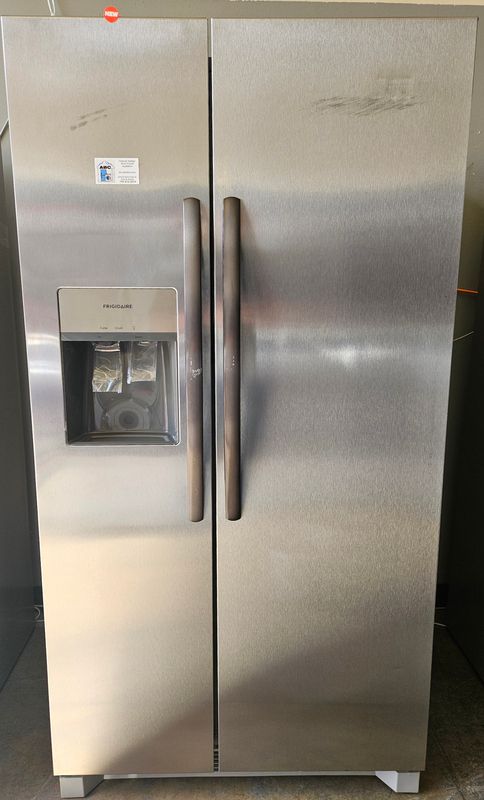 NEW! 26 cu.ft. Frigidaire Side-by-Side Stainless Steel Refrigerator