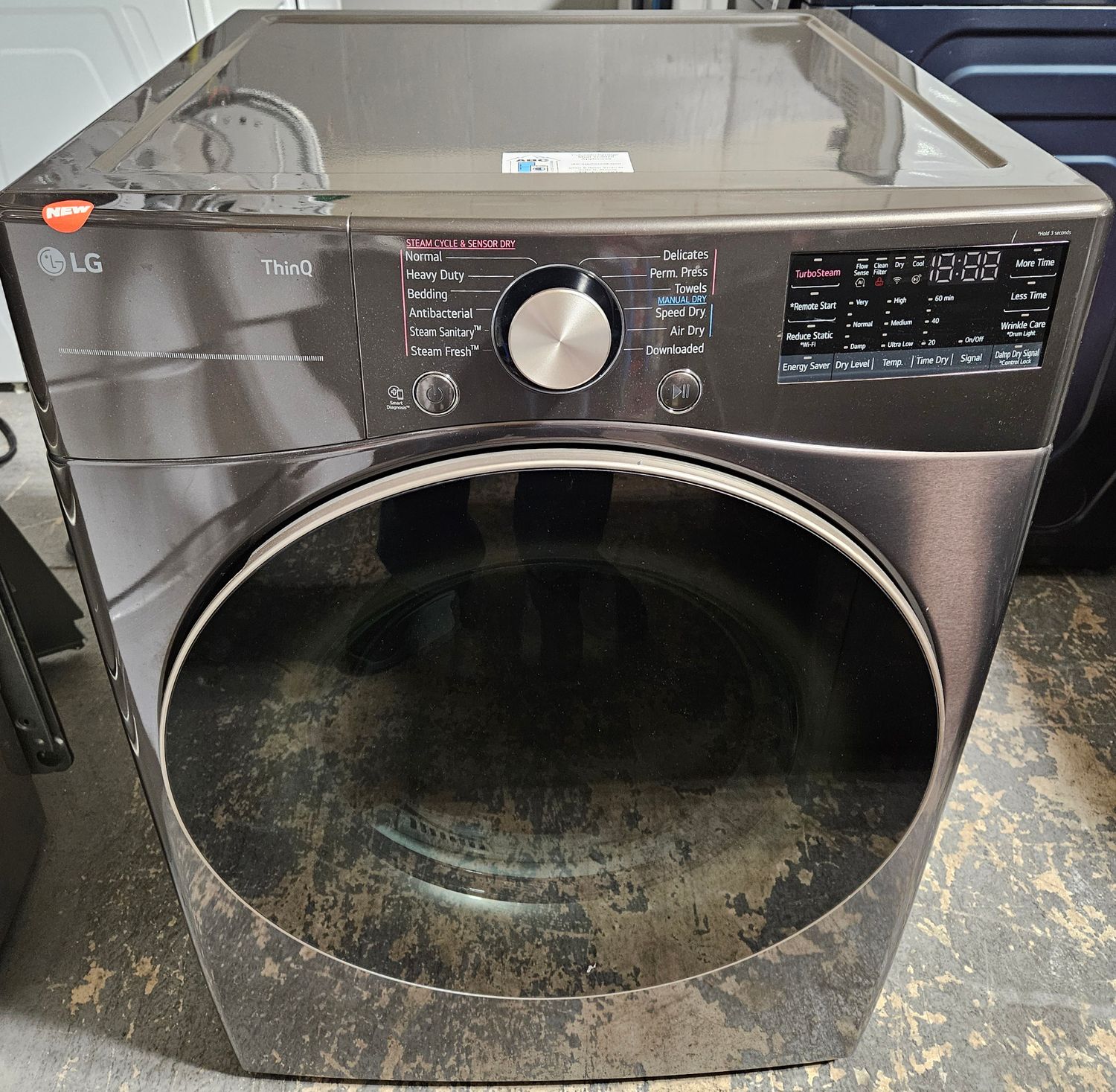 NEW! LG Heavy Duty Large Capacity Electric Dryer (7.4cu.ft.)