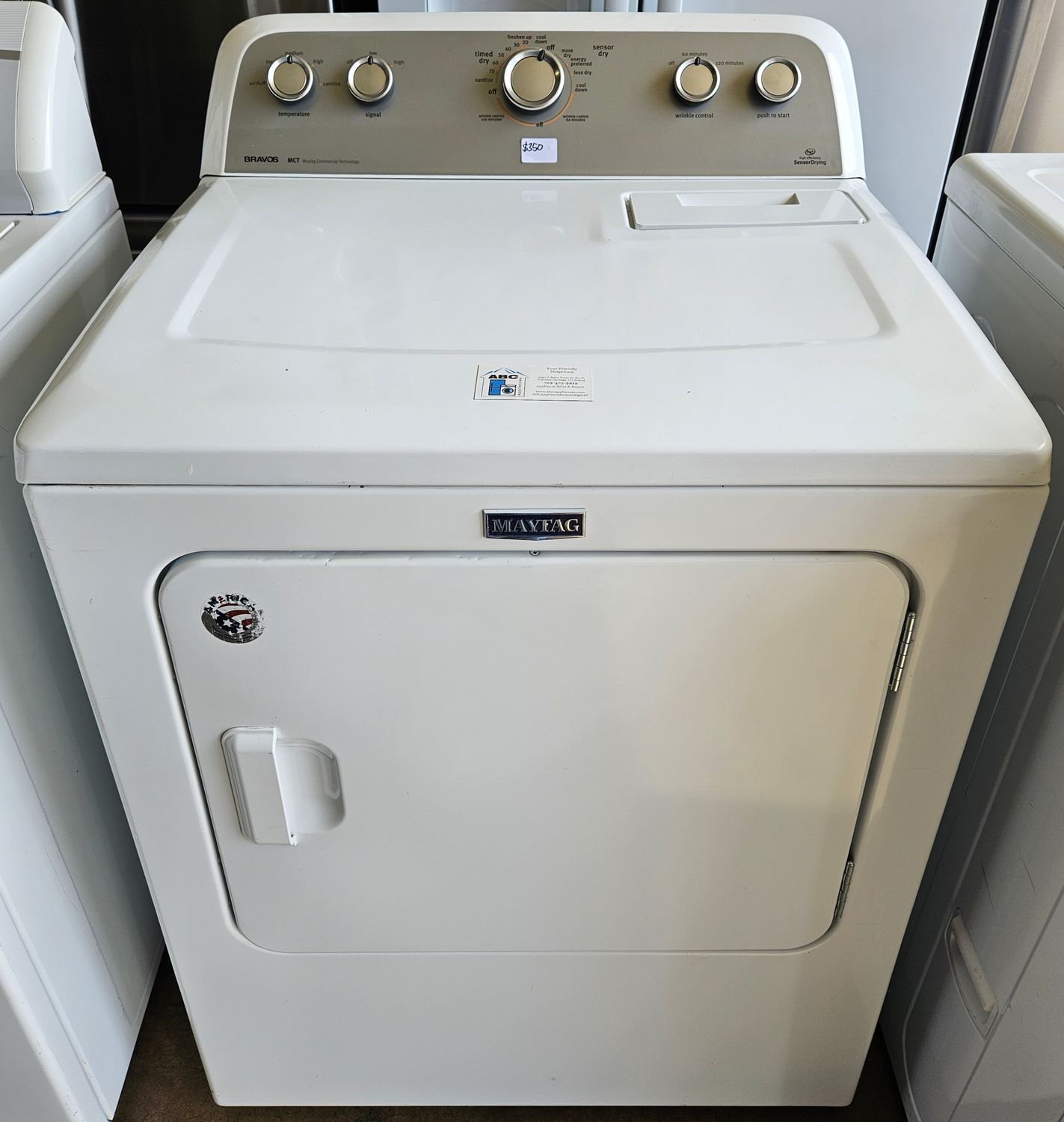 USED Maytag Heavy Duty Large Capacity Electric Dryer (7.0cu.ft.)