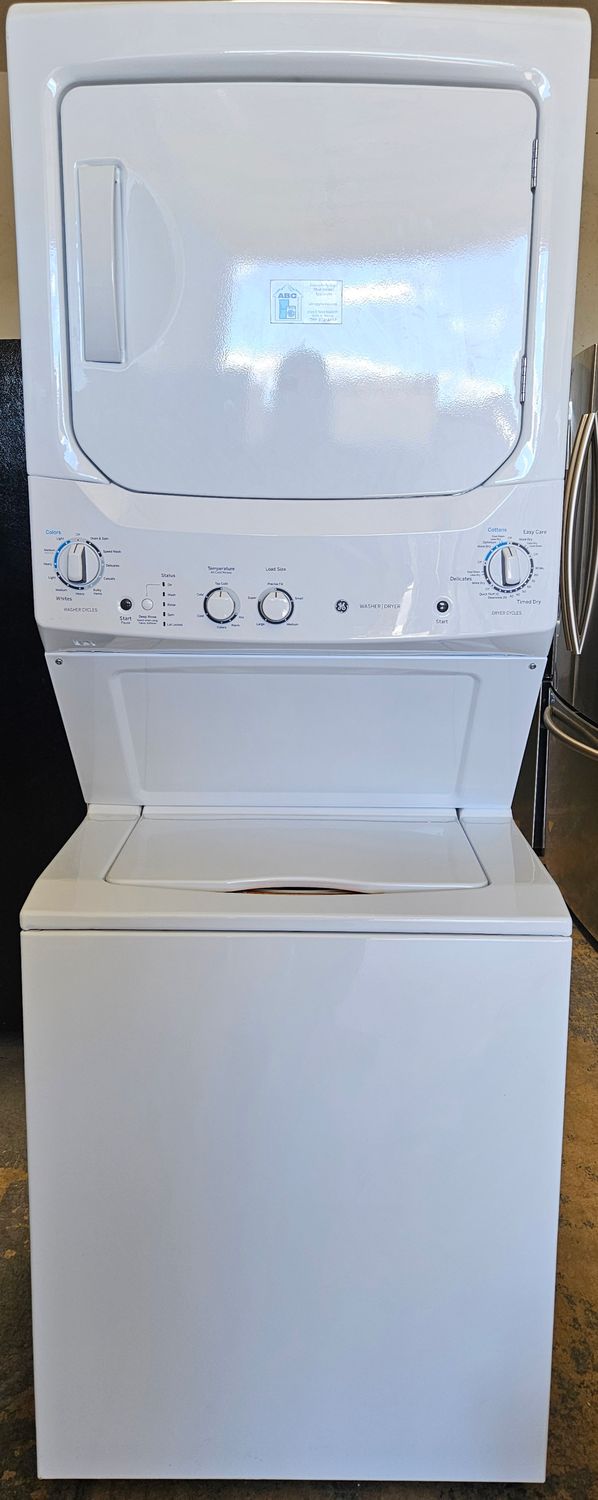 NEW! 27&quot; GE Stackable Electric All-in-One Laundry Center