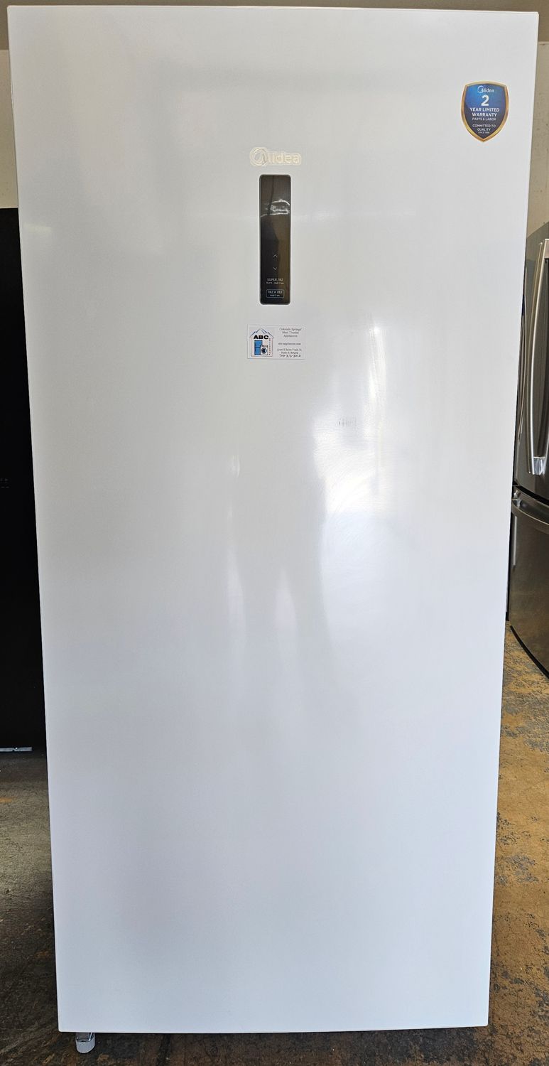 NEW! 21 cu.ft. Midea Upright Convertible Freezer/Refrigerator