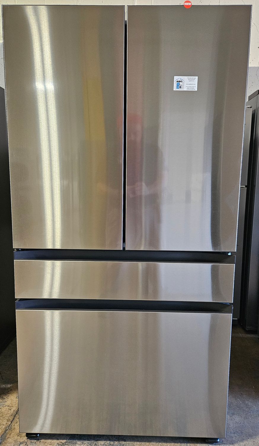 NEW! 29cu.ft. Samsung Bespoke AI 4-Door French Door Refrigerator