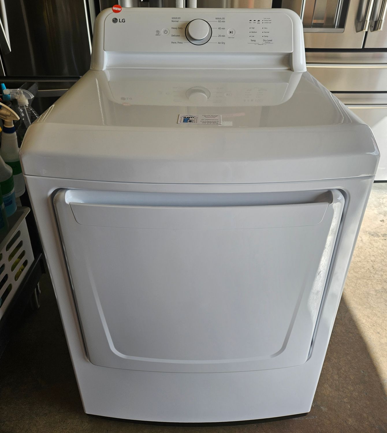 NEW! LG Heavy Duty Large Capacity Electric Dryer (7.3cu.ft.)