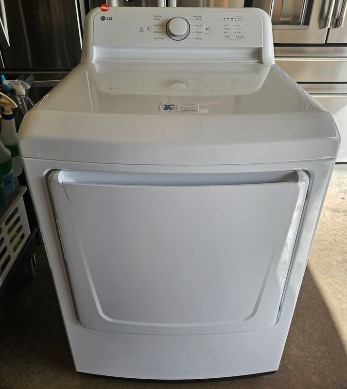 NEW! LG Heavy Duty Large Capacity Electric Dryer (7.3cu.ft.) NEW! LG Heavy Duty Large Capacity Electric Dryer (7.3cu.ft.)