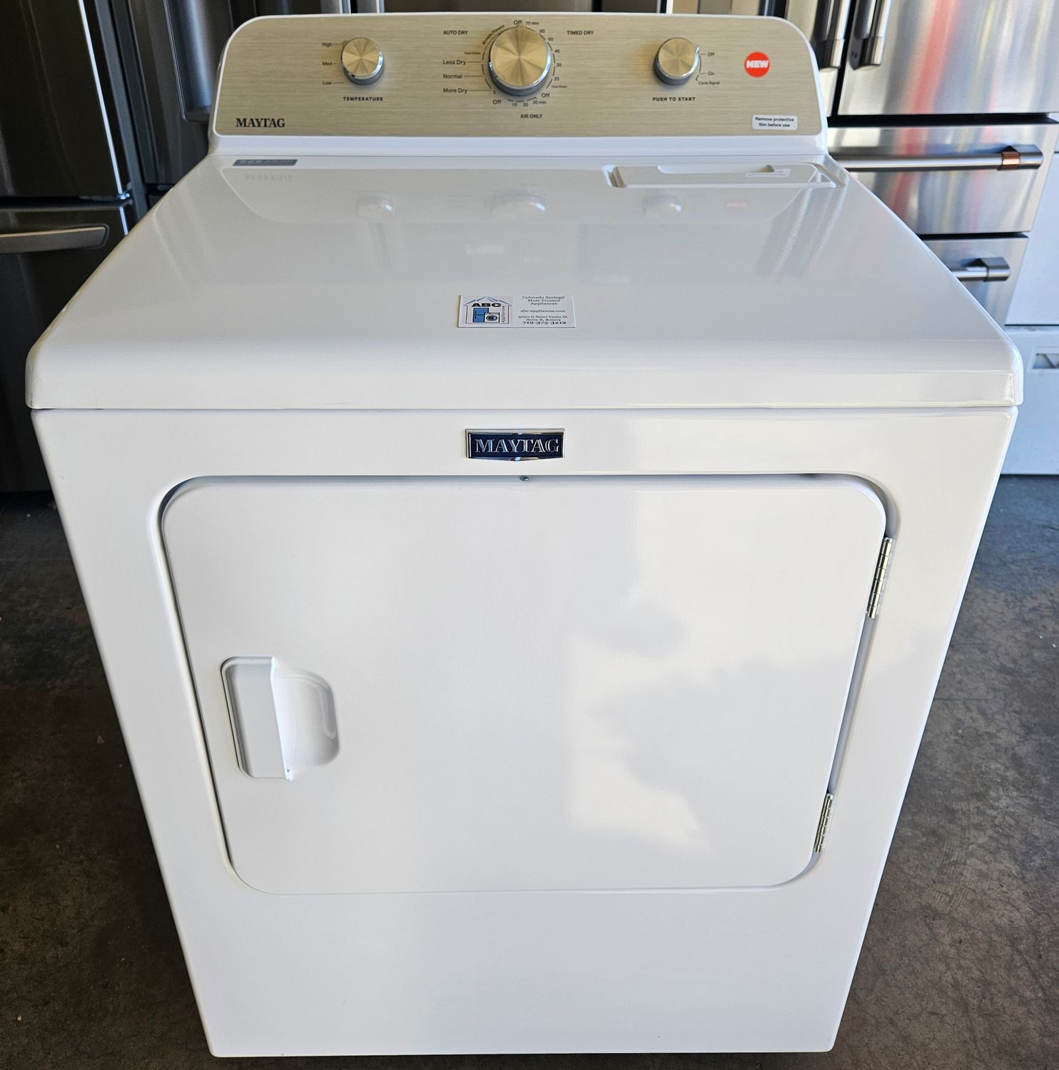 NEW! Maytag Heavy Duty Large Capacity Electric Dryer (7.0cu.ft.)